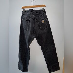 Carhartt WIP Pontiac Pant Gray Relaxed Jeans 33x24